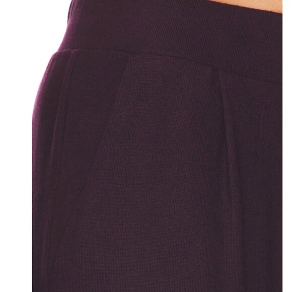 LESET Women's Lauren Knit Set in Deep Purple - Picture 4 of 5